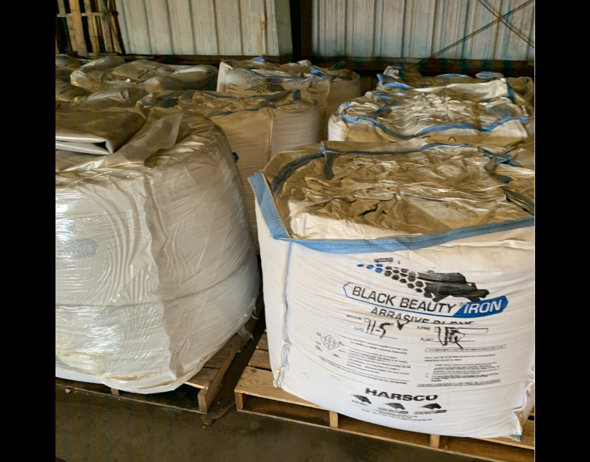 Bulk abrasive media bags